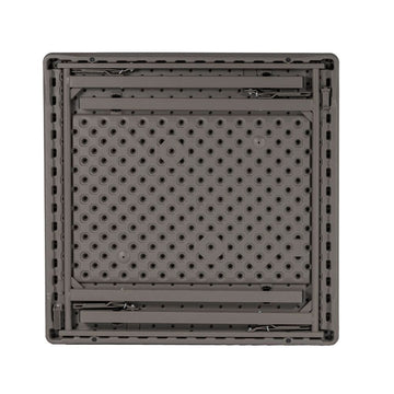 Premium Square Plastic Folding Table - 3ft x 3ft (910mm x 910mm)